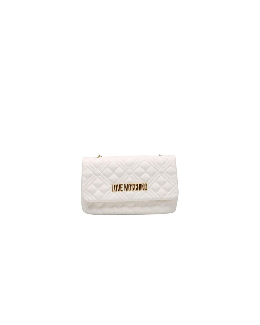 Love Moschino Women's White Polyethylene Crossbody Bag - One Size