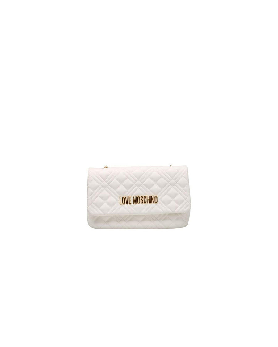 Love Moschino Women's White Polyethylene Crossbody Bag - One Size