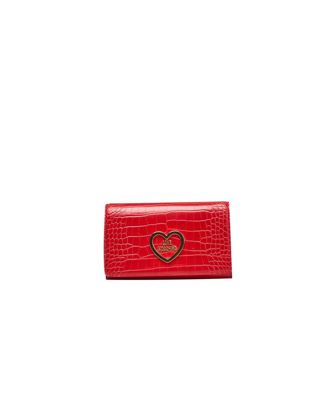 Love Moschino Women's Red Polyethylene Crossbody Bag - One Size