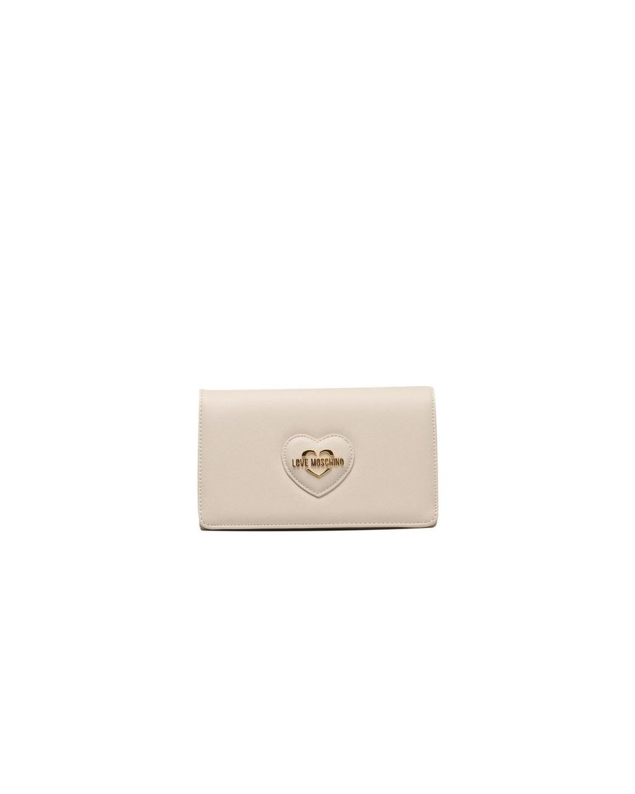 Love Moschino Women's Beige Polyethylene Crossbody Bag - One Size