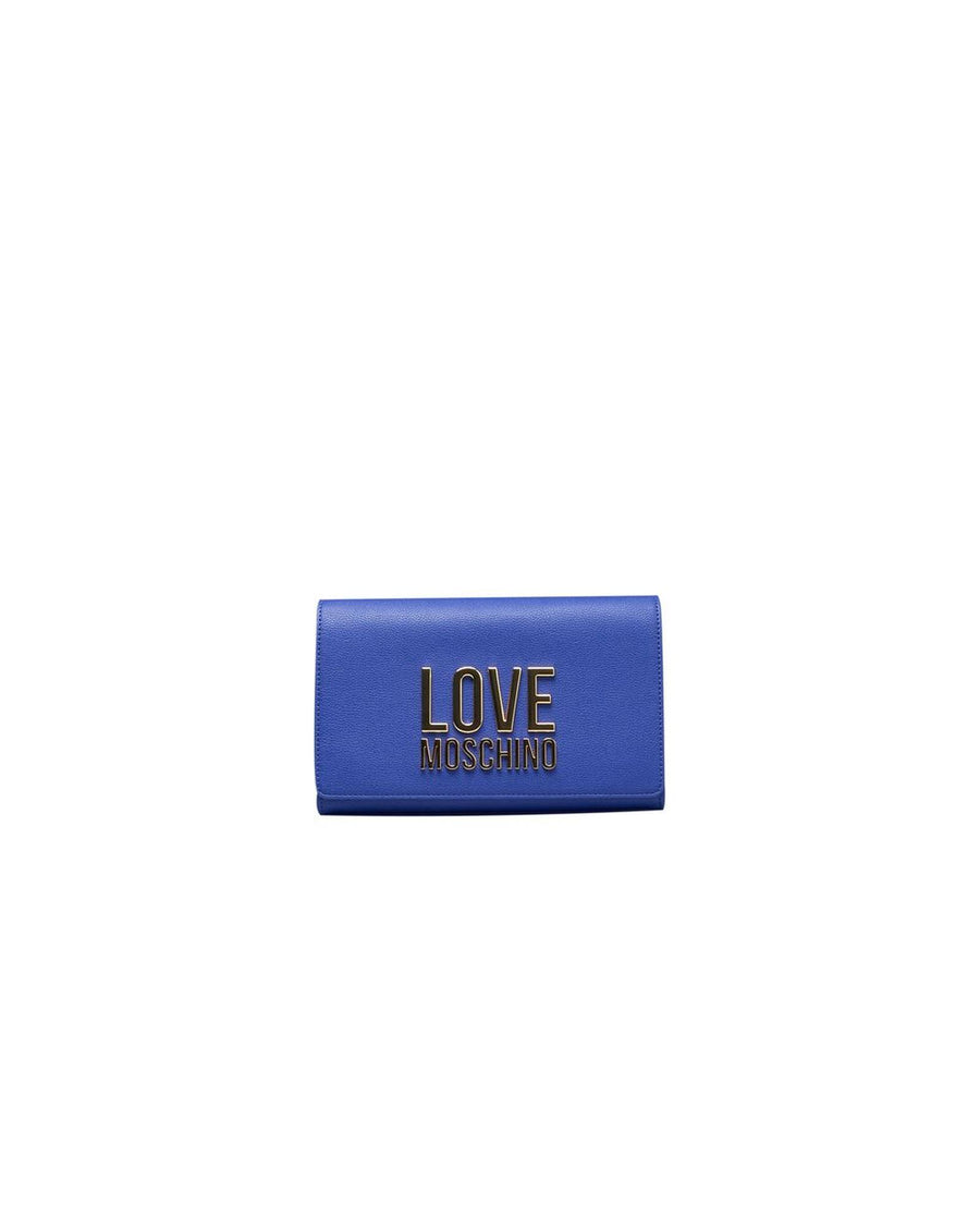 Love Moschino Women's Blue Polyethylene Crossbody Bag - One Size