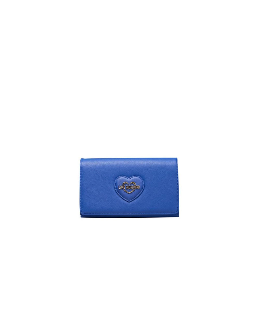Love Moschino Women's Blue Polyethylene Crossbody Bag - One Size