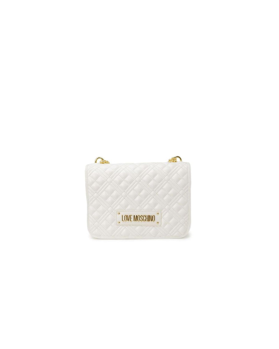 Love Moschino Women's White Polyethylene Handbag - One Size