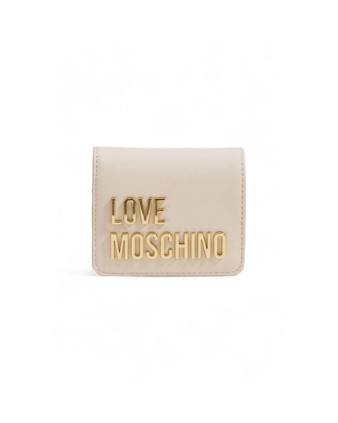Love Moschino Women's Beige Polyethylene Wallet - One Size