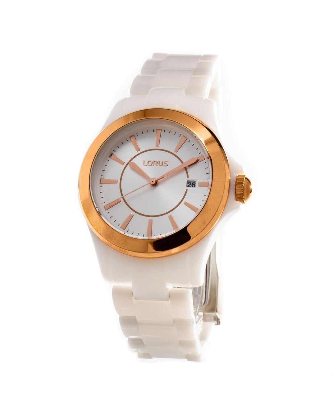 Lorus Women's White Plastic Watch - One Size