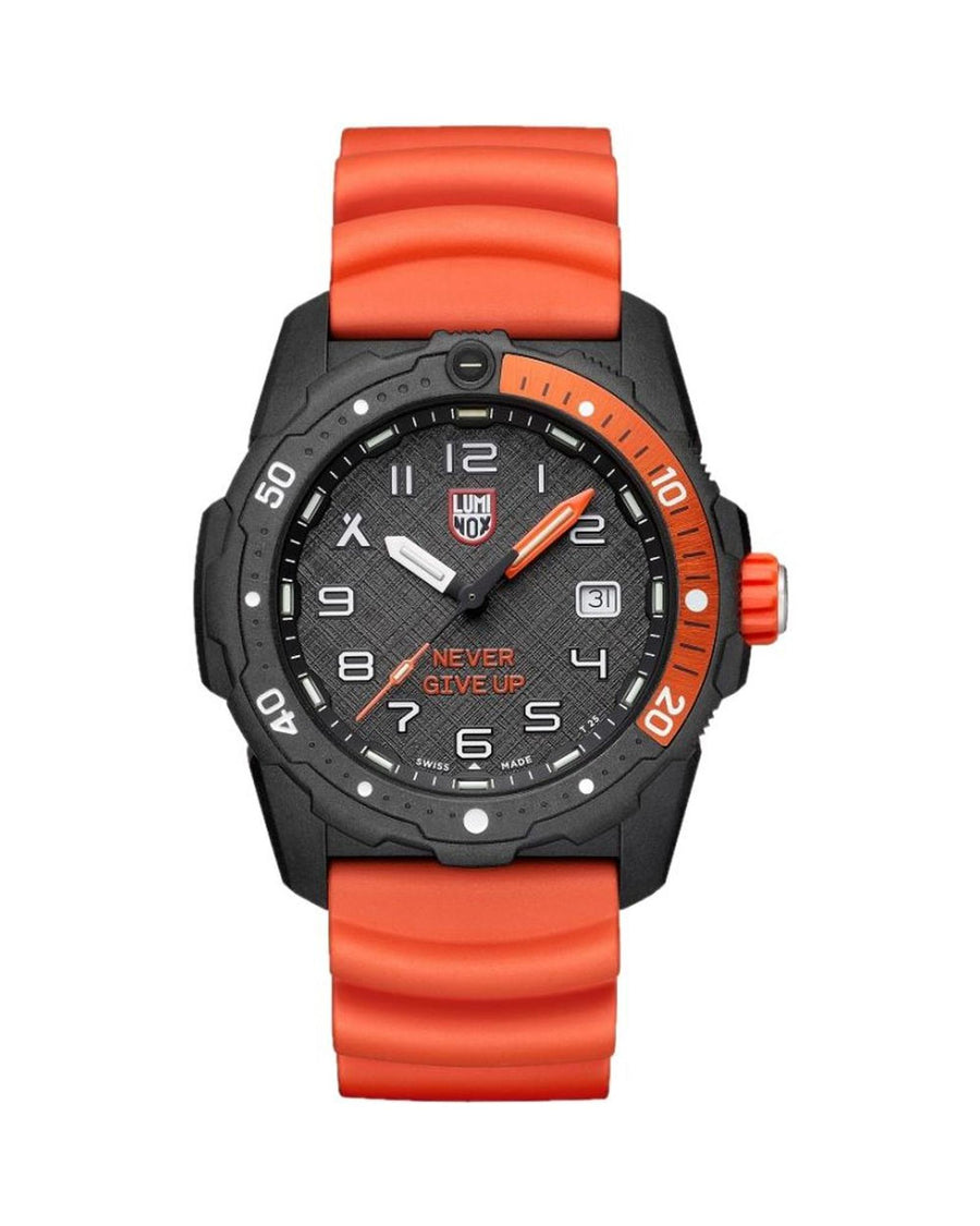 Luminox Men's Orange Rubber Watch - One Size