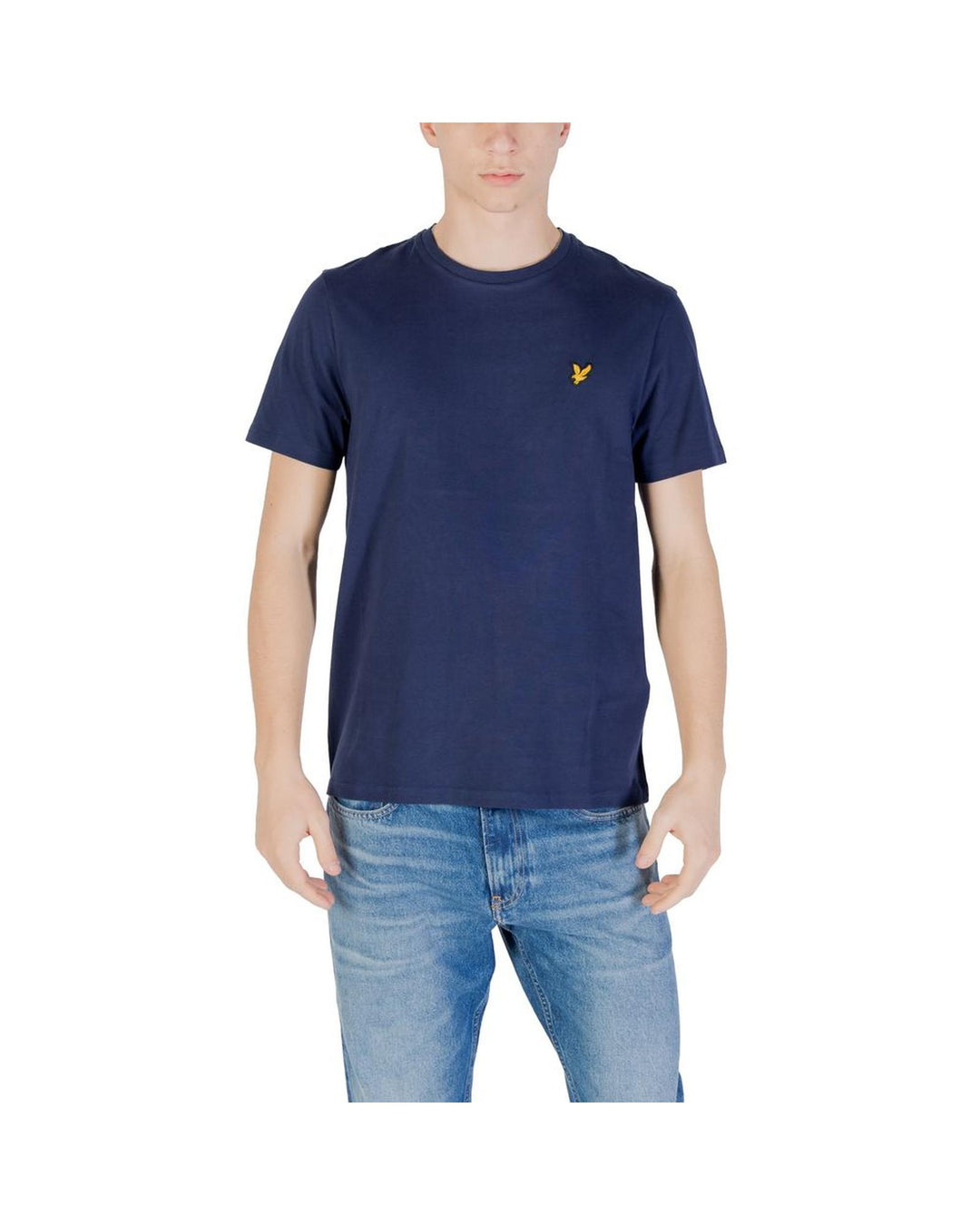 Lyle & Scott Men's Blue Cotton T-Shirt - 48 IT