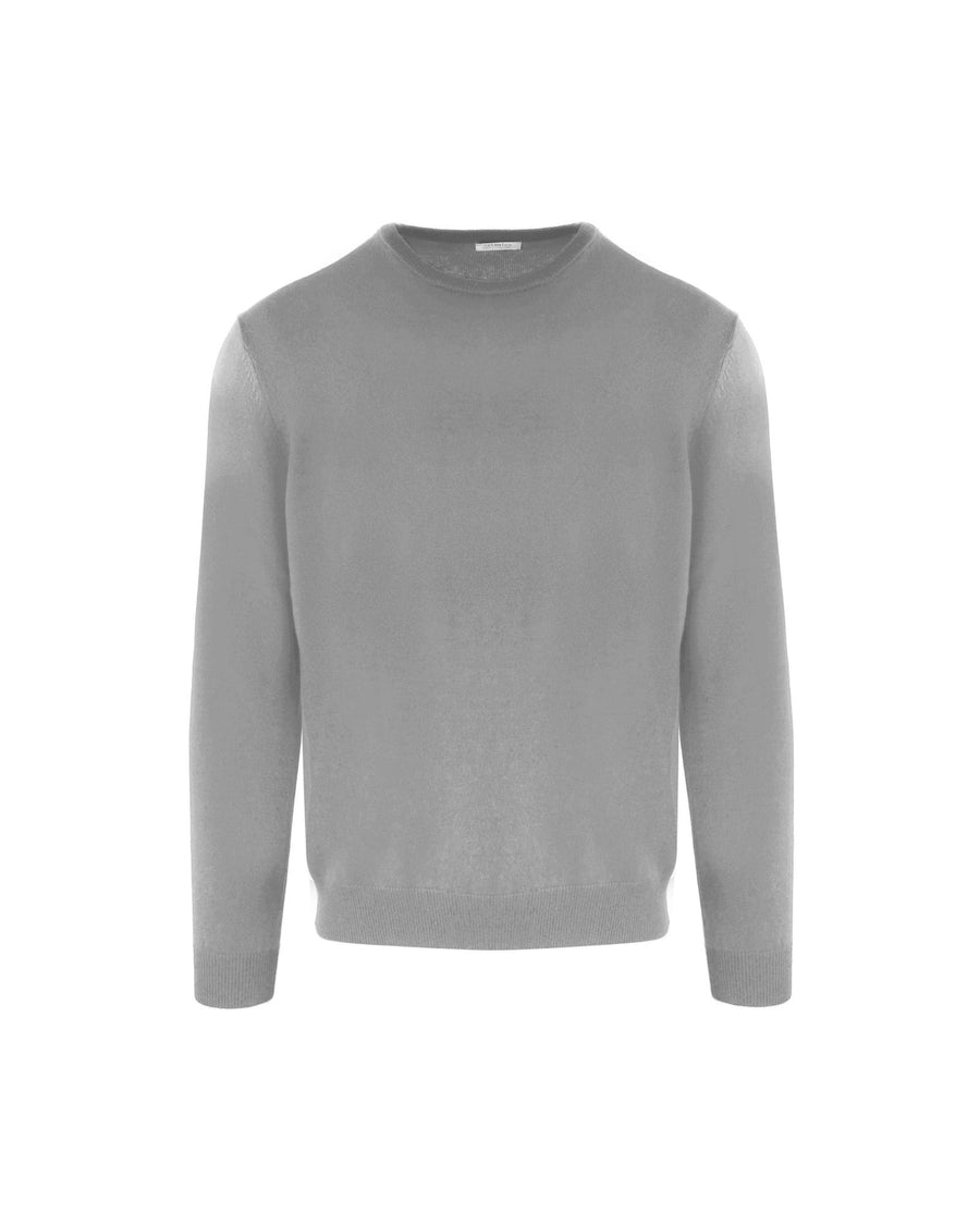 Malo Round Neck Smoke Cashmere Sweater 2XL Men