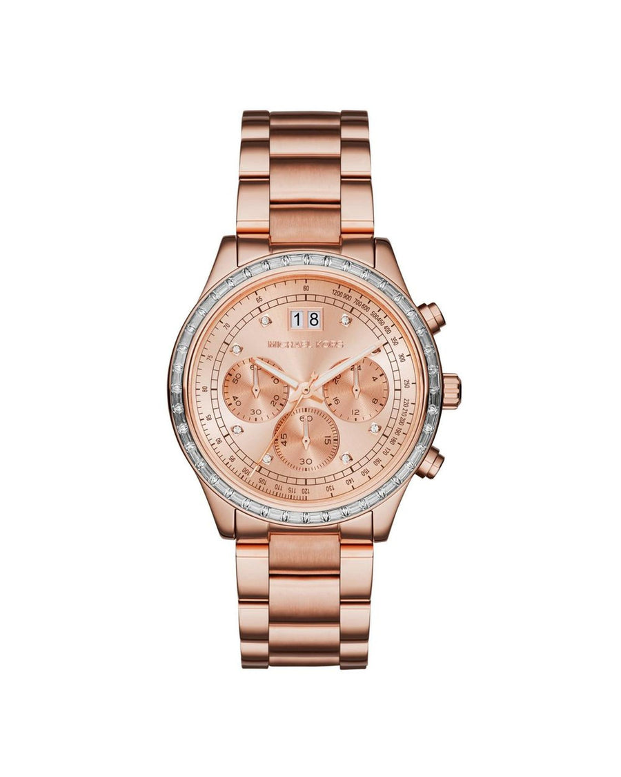 Michael Kors Women's Rose Gold Steel Watch - One Size