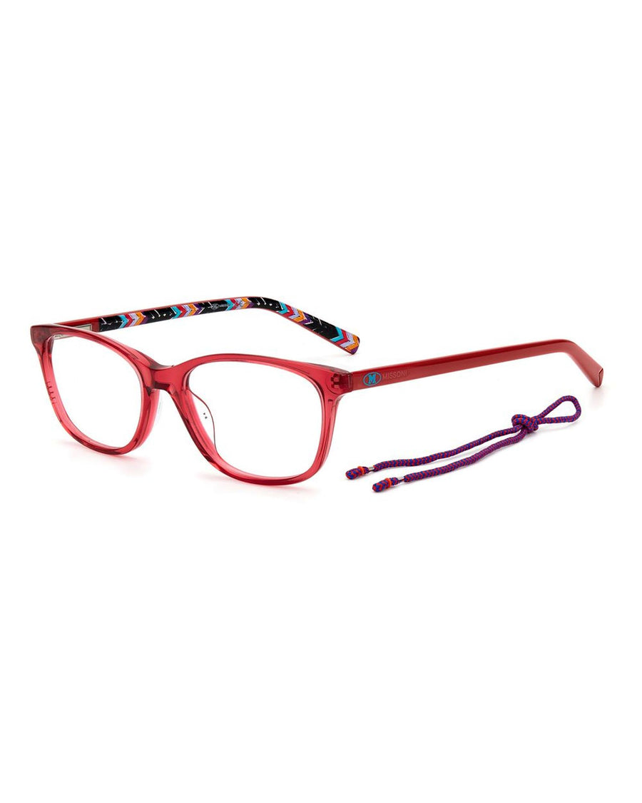 M Missoni Women's Red Acetate Frames - One Size