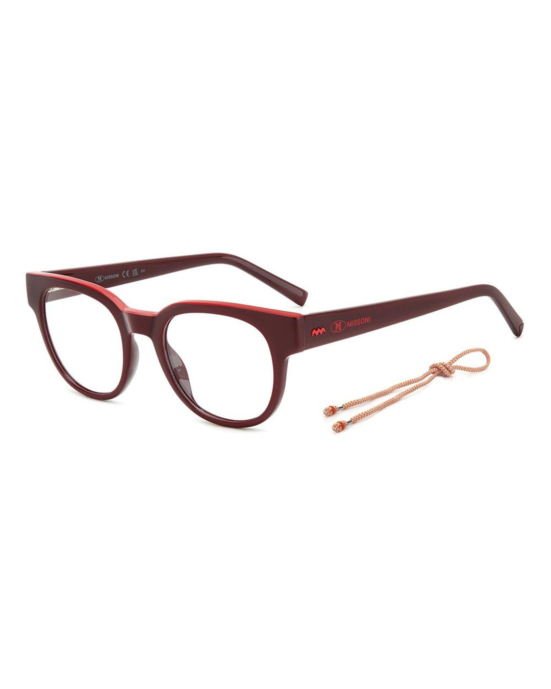 M Missoni Women's Red Resin Frames - One Size
