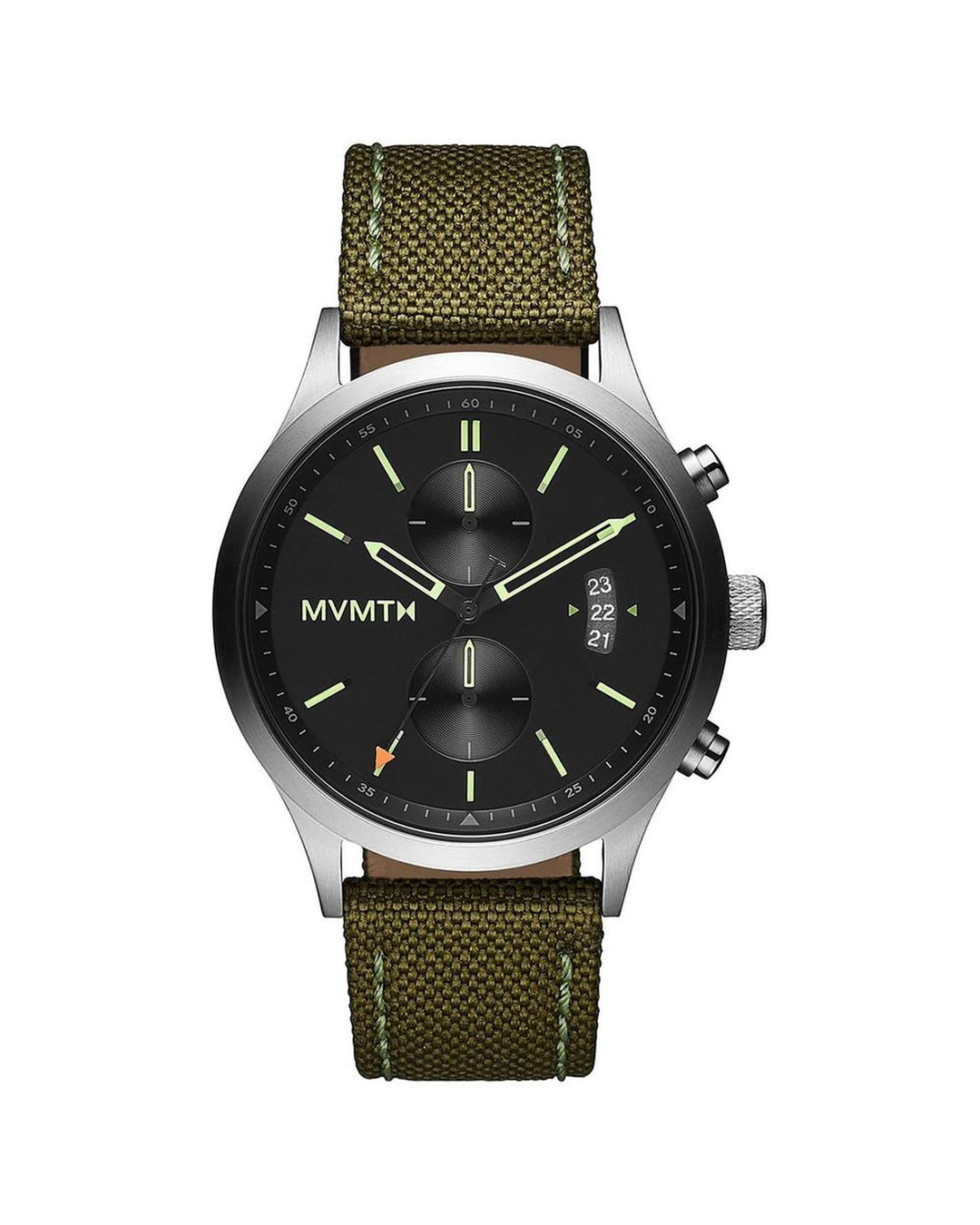 MVMT Men's Green Fabric Watch - One Size