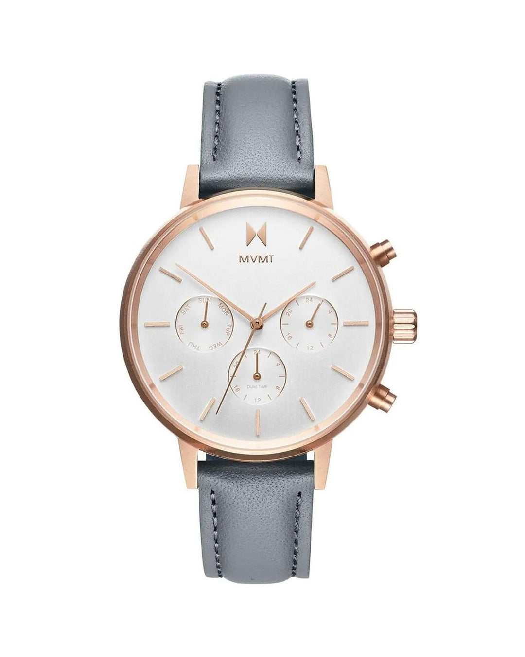 MVMT Women's Gray Leather Watch - One Size