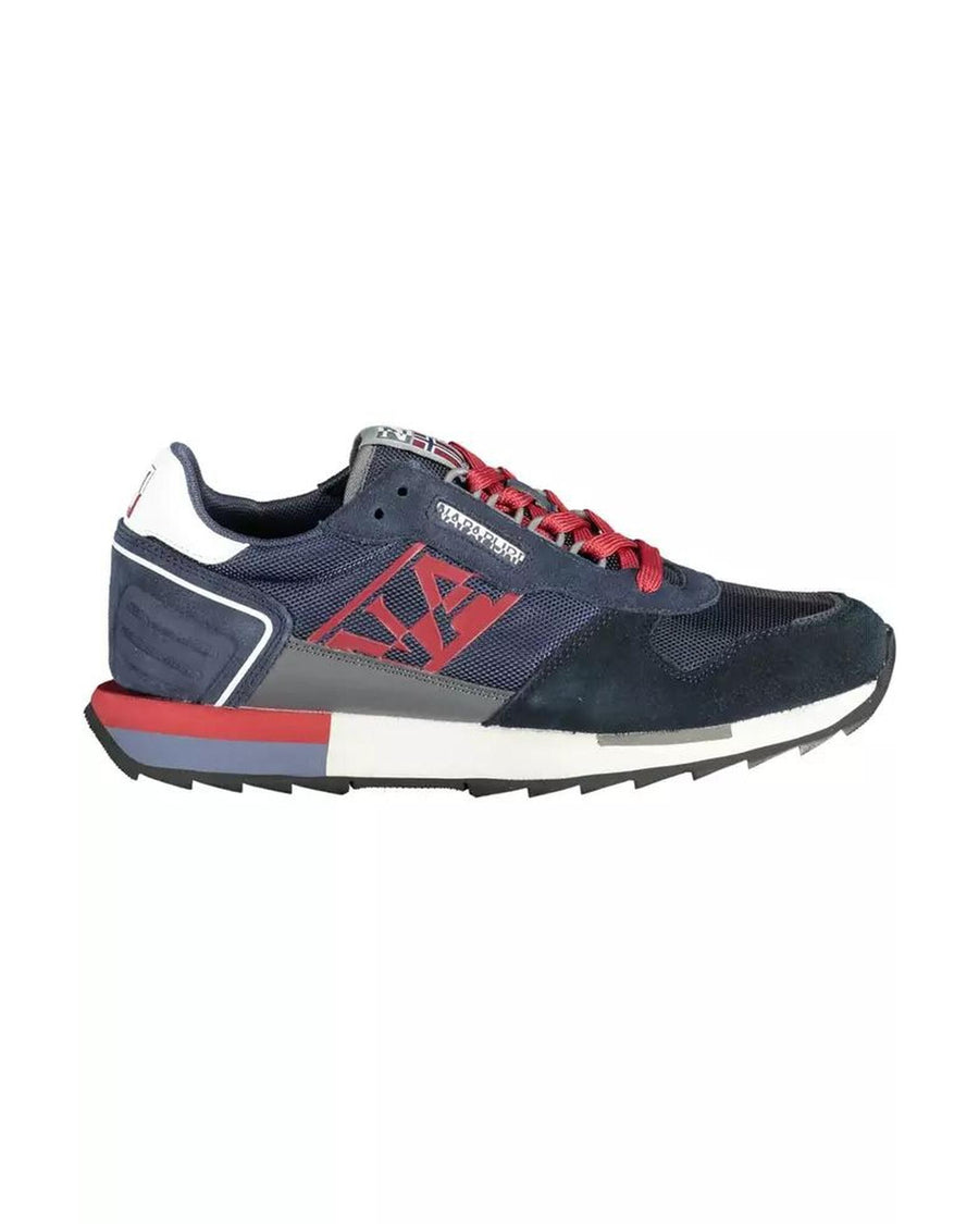 Napapijri Men's Blue Polyester Sneaker - 41 EU