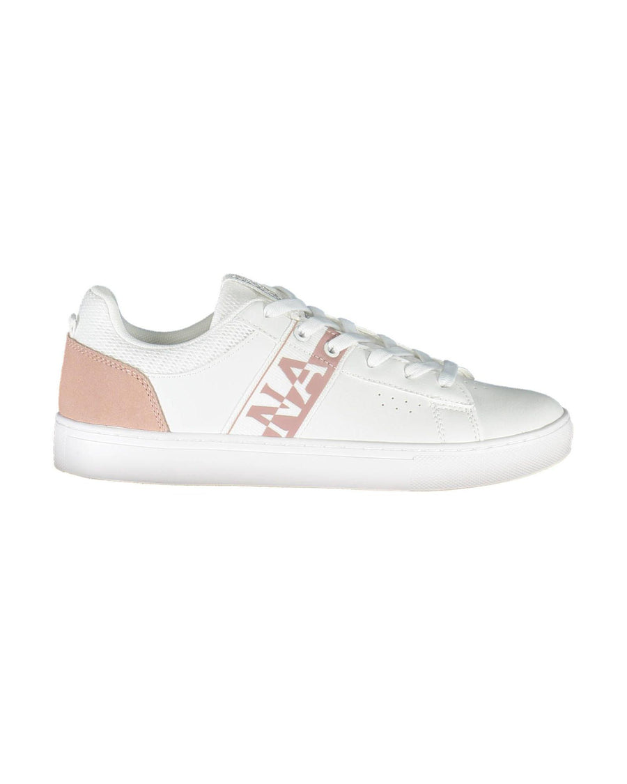 Napapijri Women's White Polyester Sneaker - 40 EU