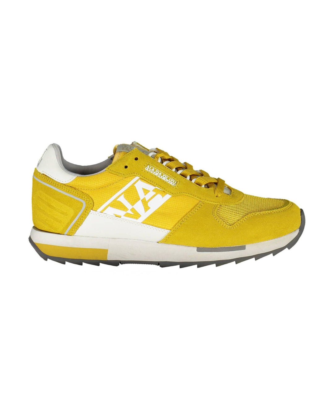 Napapijri Men's Yellow Polyester Sneaker - 42 EU