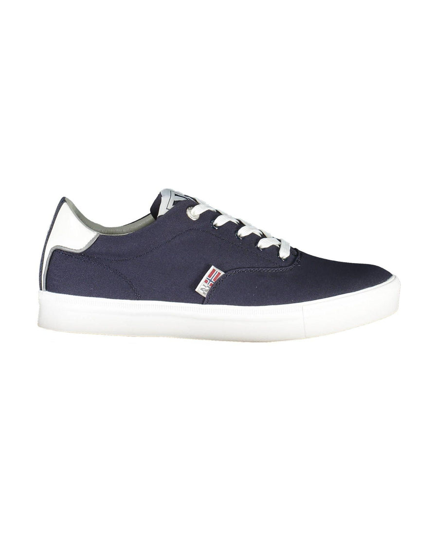 Napapijri Men's Blue Polyester Sneaker - 41 EU