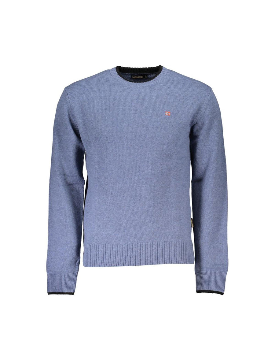 Napapijri Men's Blue Fabric Shirt - L