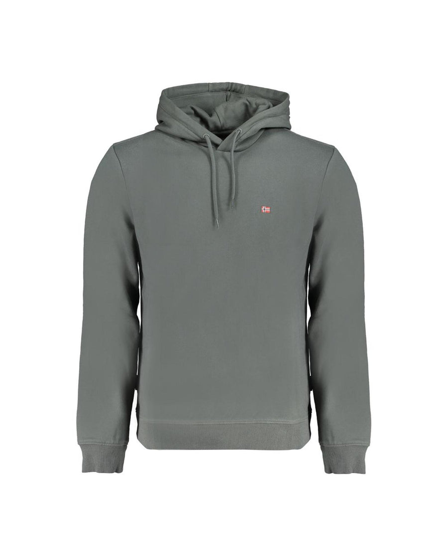 Napapijri Men's Green Cotton Sweater - XL