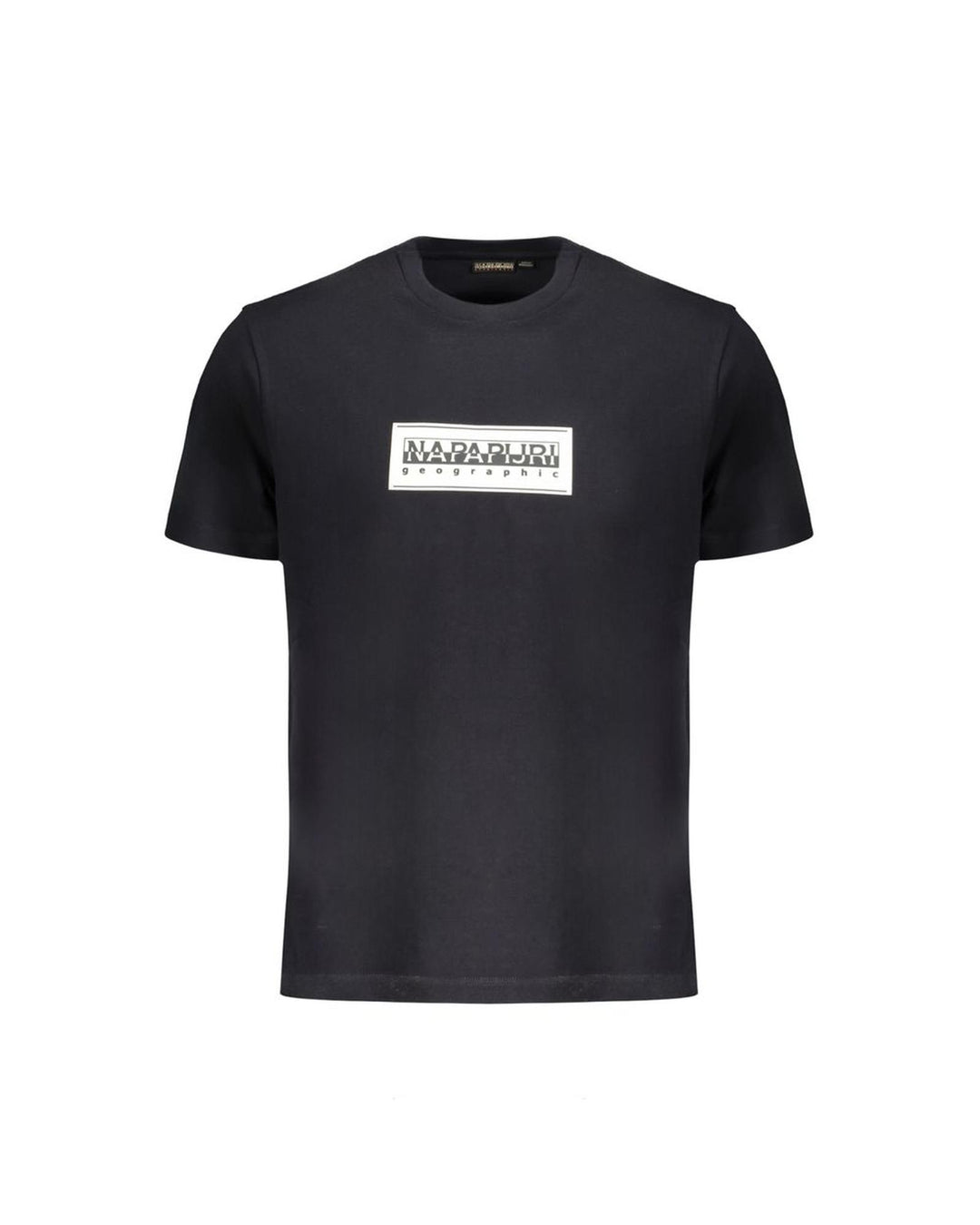 Napapijri Men's Black Cotton T-Shirt - L