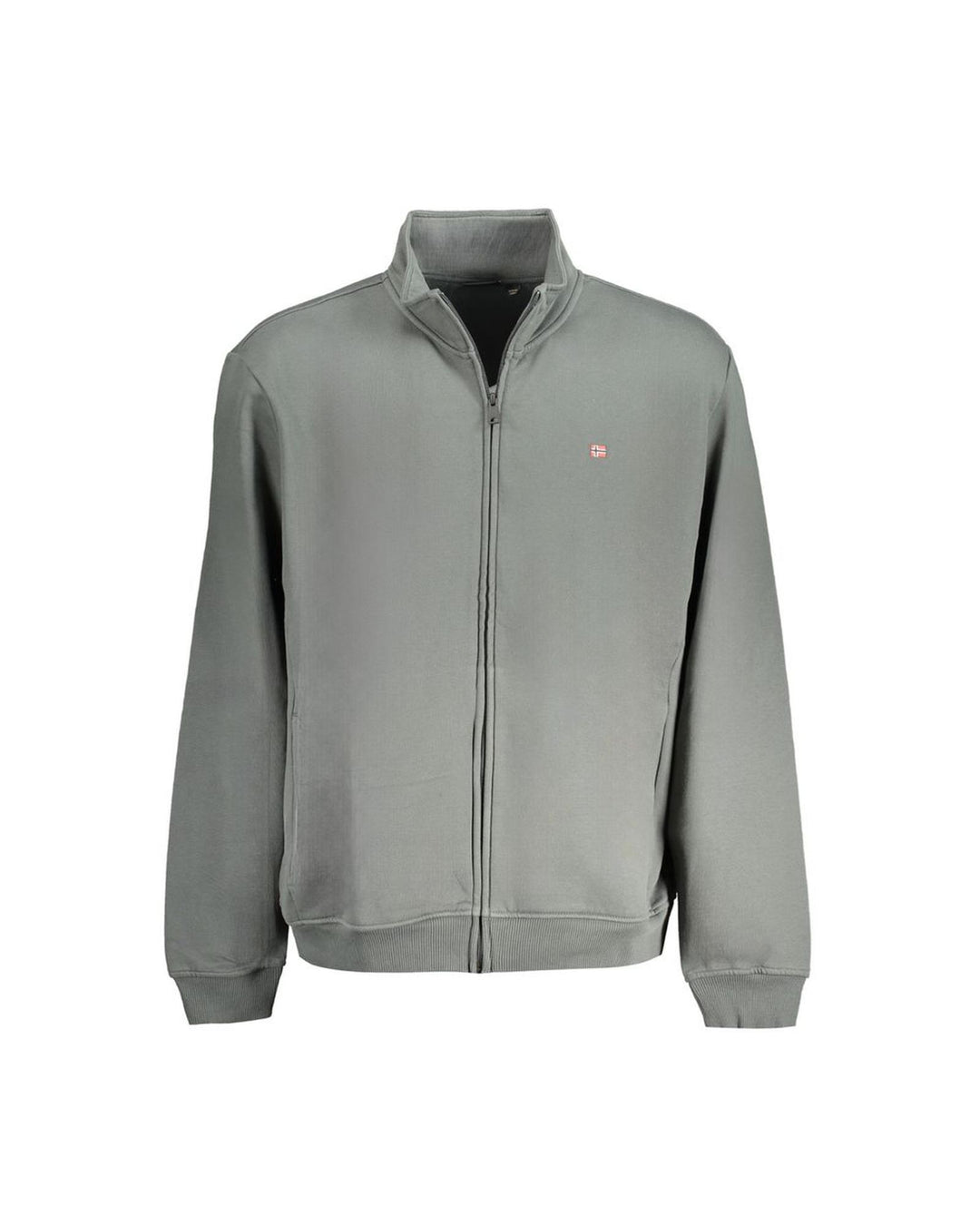 Napapijri Men's Green Cotton Sweater - M