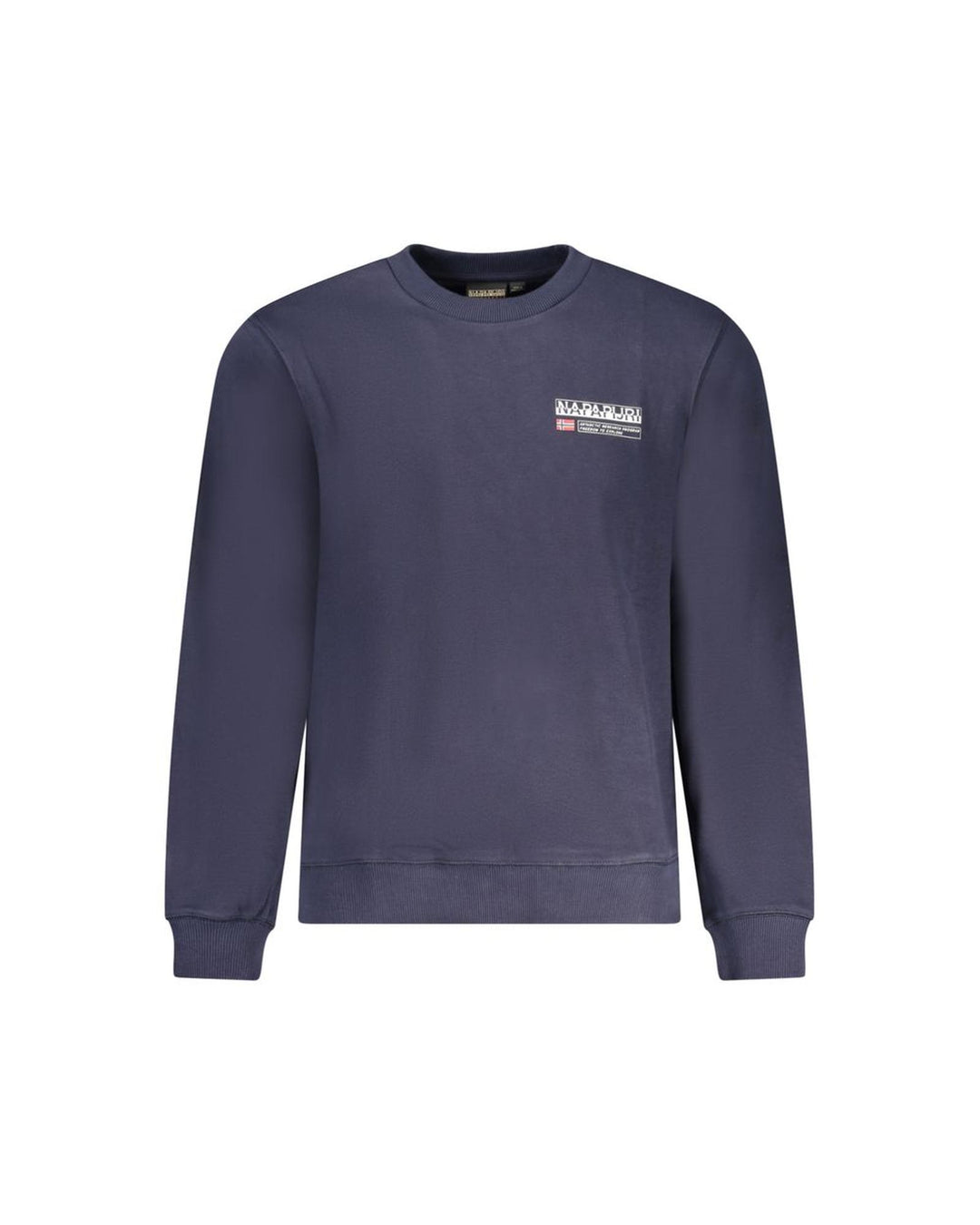 Napapijri Men's Blue Cotton Sweater - XL