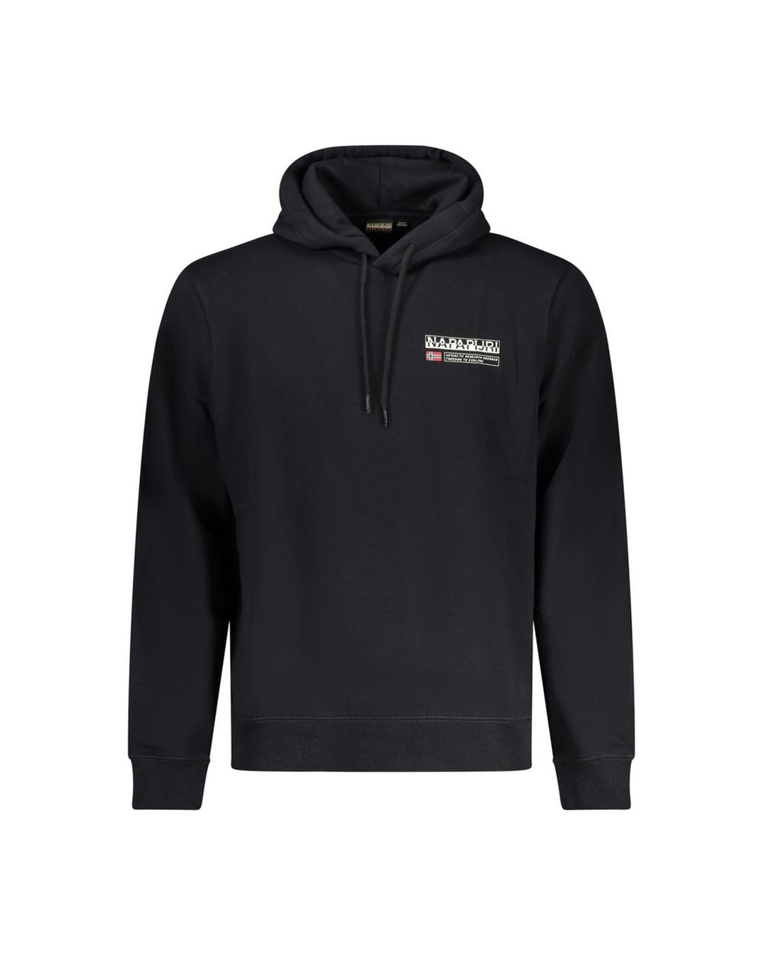 Napapijri Men's Black Cotton Sweater - 2XL