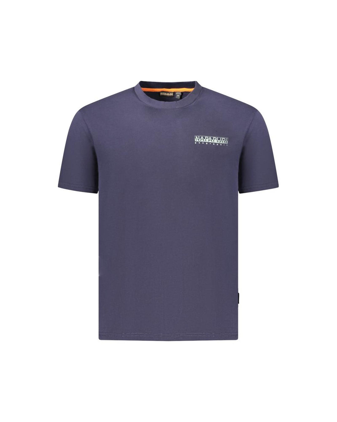 Napapijri Men's Blue Cotton  T-Shirt - 2XL