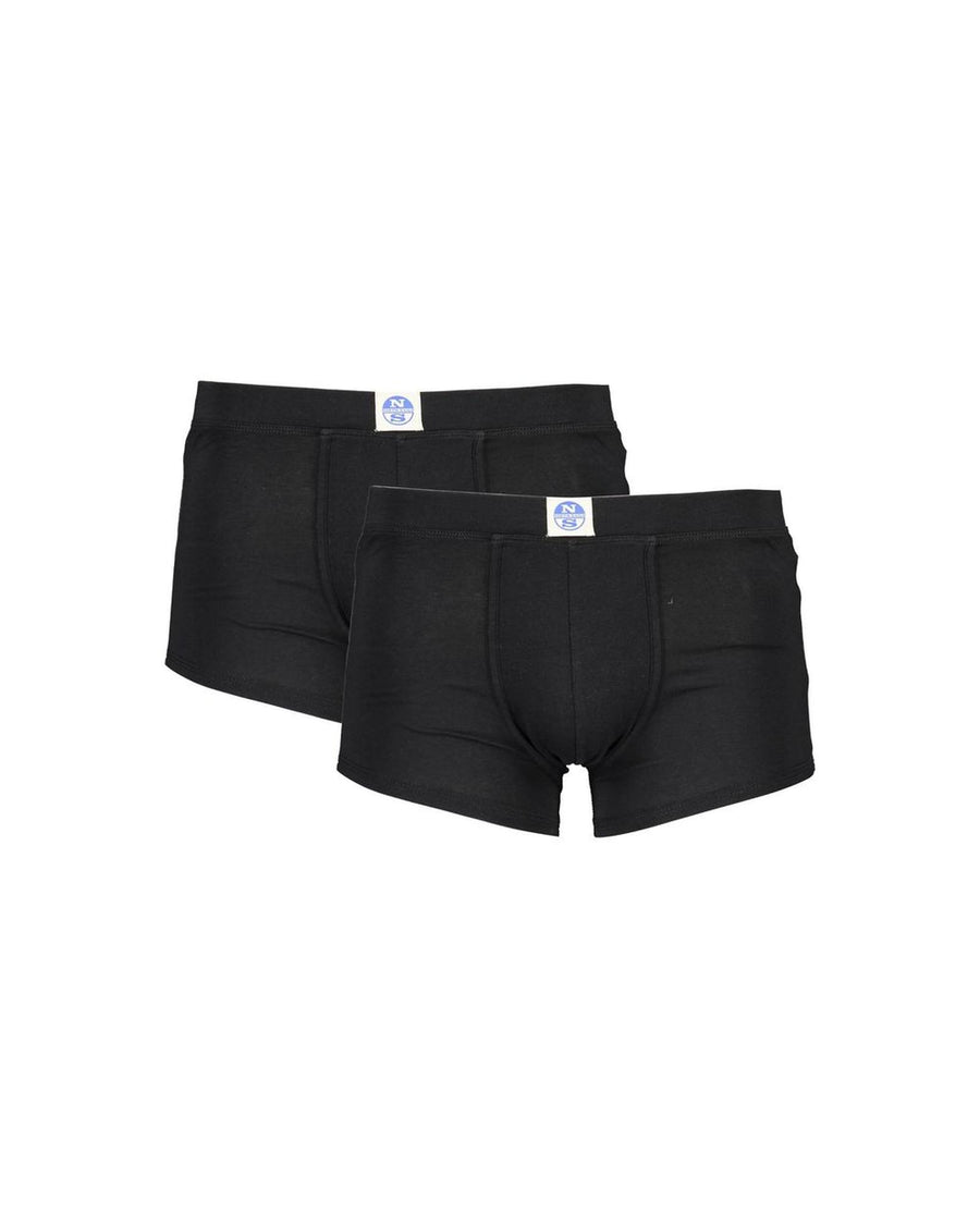 North Sails Men's Black Cotton Underwear - S