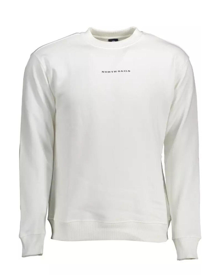 North Sails Men's White Cotton Sweater - XL
