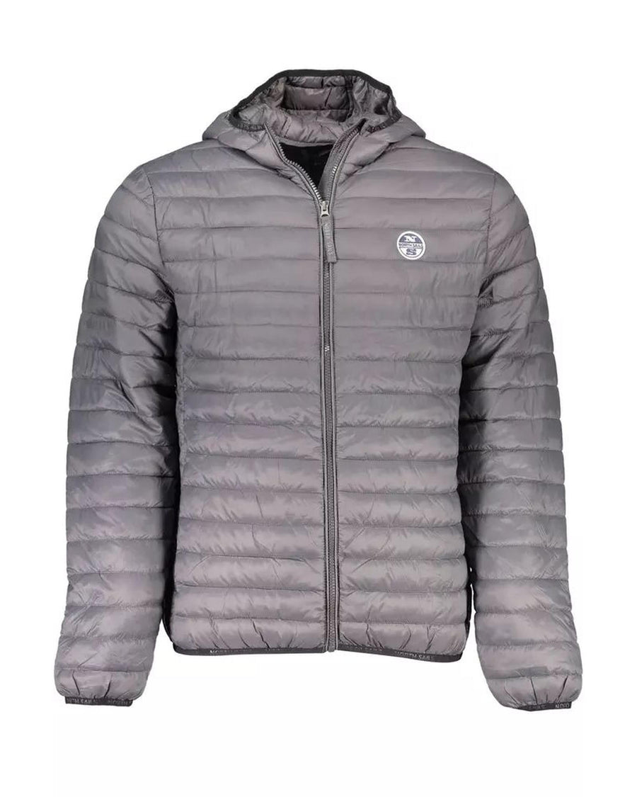North Sails Men's Gray Polyamide Jacket - L