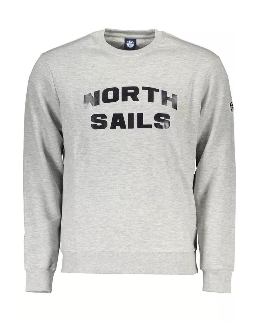 North Sails Men's Gray Cotton Sweater - XL