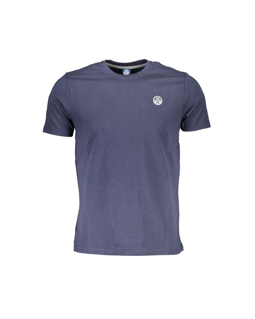 North Sails Men's Blue Cotton Casual Round Neck Tee - XL