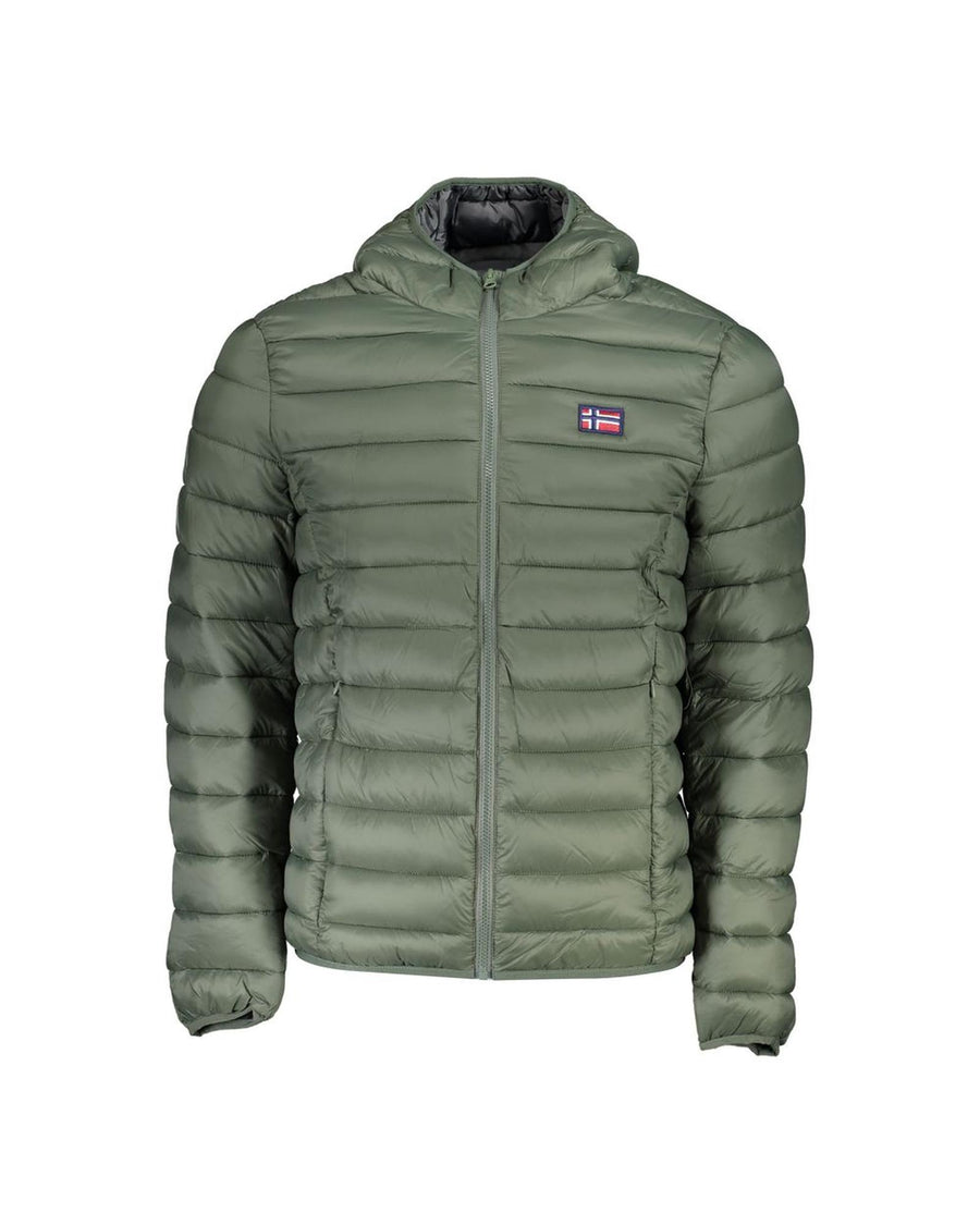 Norway 1963 Men's Green Polyamide Jacket - 2XL