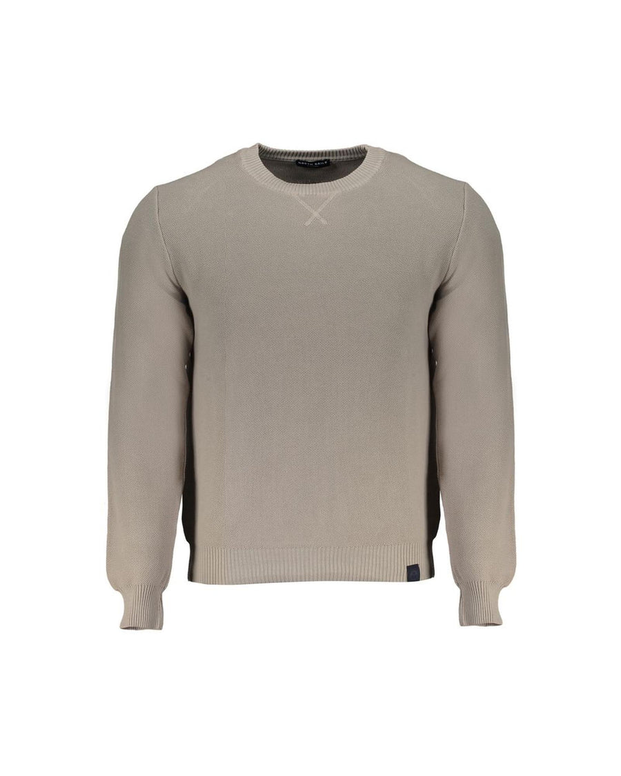 North Sails Men's Gray Cotton Sweater - M