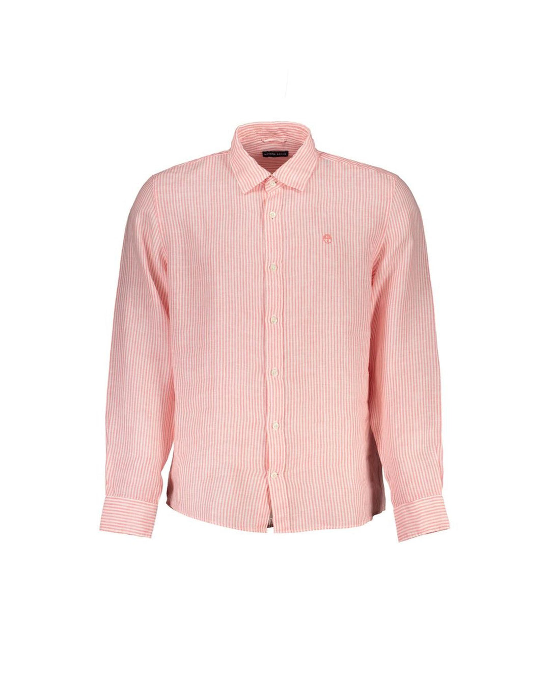 North Sails Men's Pink Linen Shirt - M