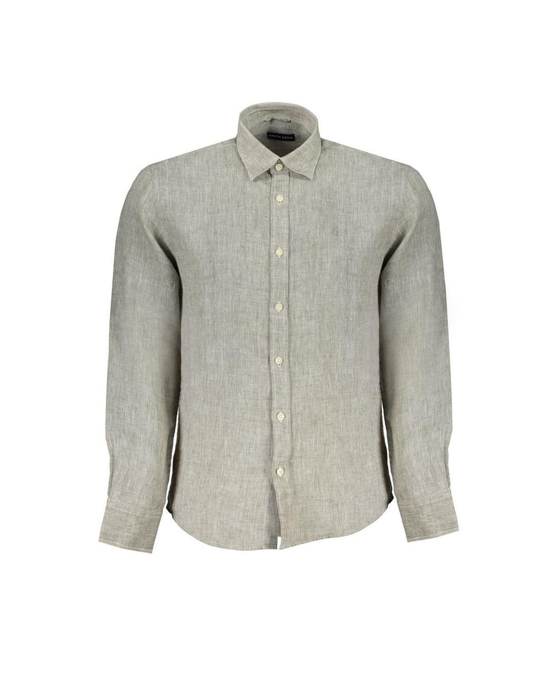 North Sails Men's Gray Linen Shirt - S