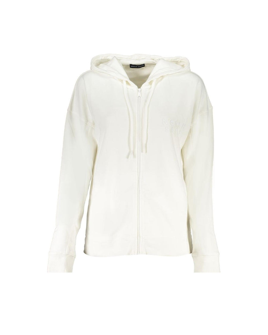 North Sails Women's White Cotton Sweater - L