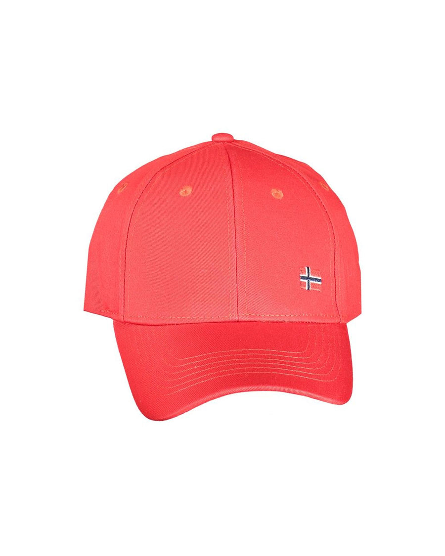 Norway 1963 Men's Red Cotton Hats & Cap - One Size