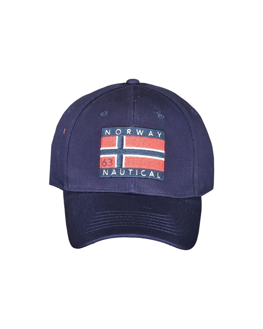 Norway 1963 Men's Blue Cotton Hats & Cap - One Size