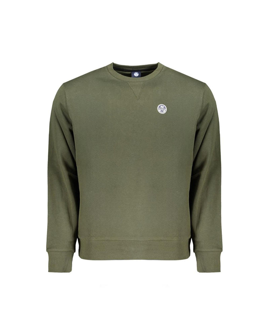 North Sails Men's Green Cotton Sweater - XL