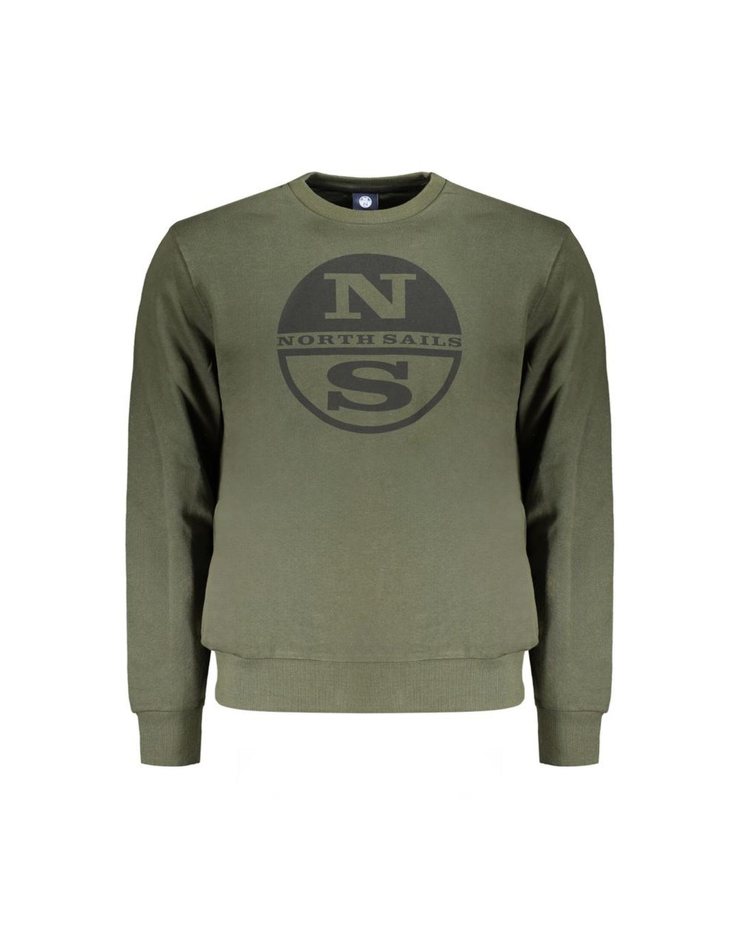North Sails Men's Green Cotton Sweater - 2XL