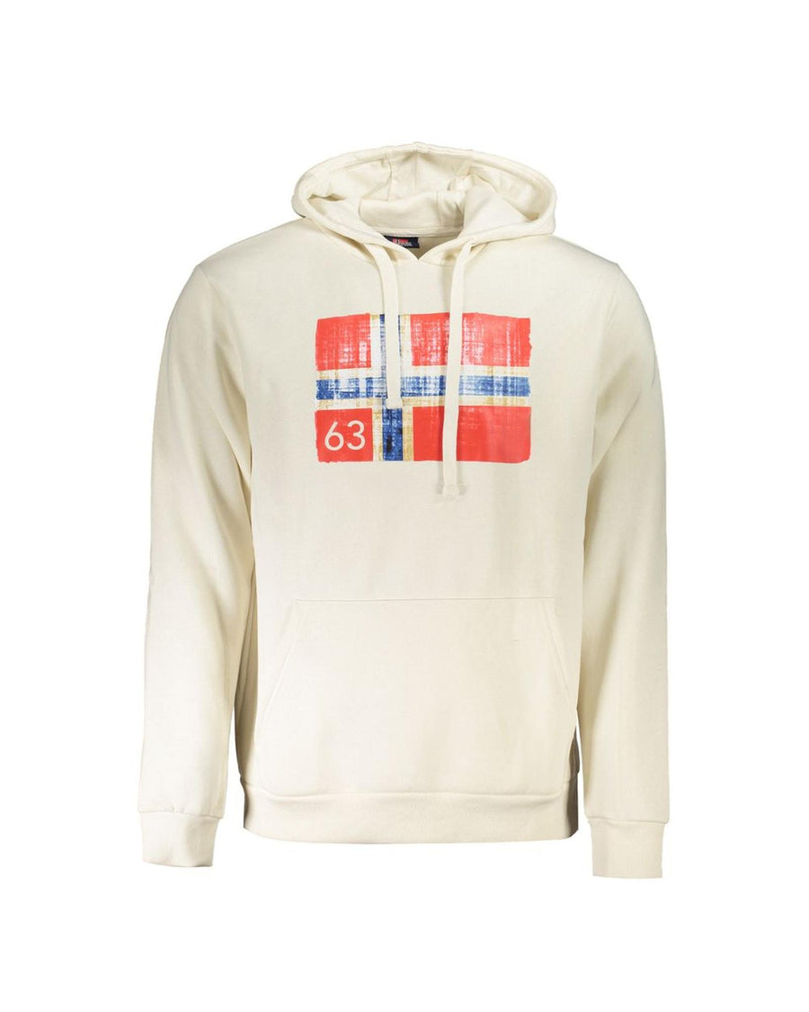 Norway 1963 Men's White Cotton  Sweater - XL