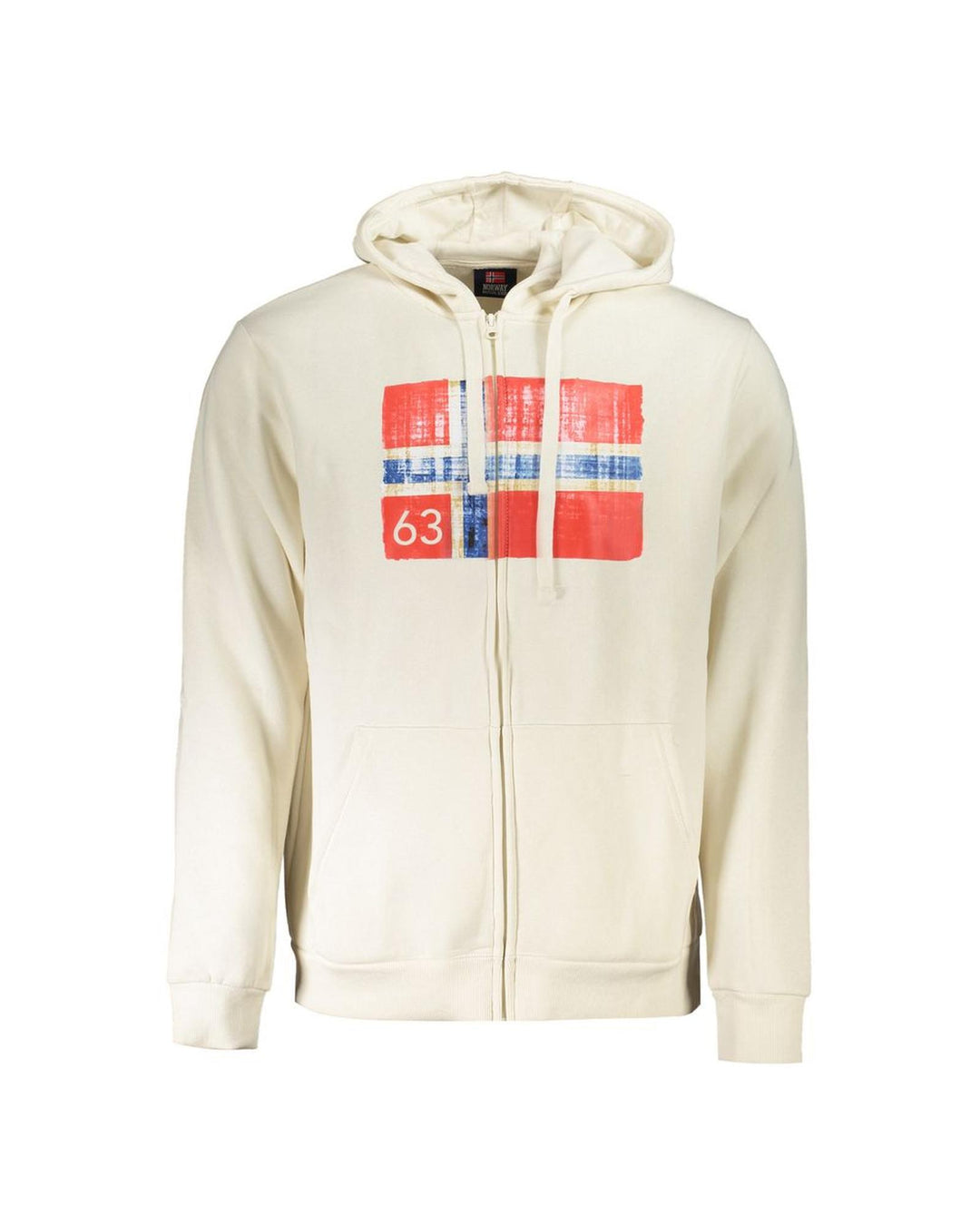 Norway 1963 Men's White Cotton  Sweater - XL