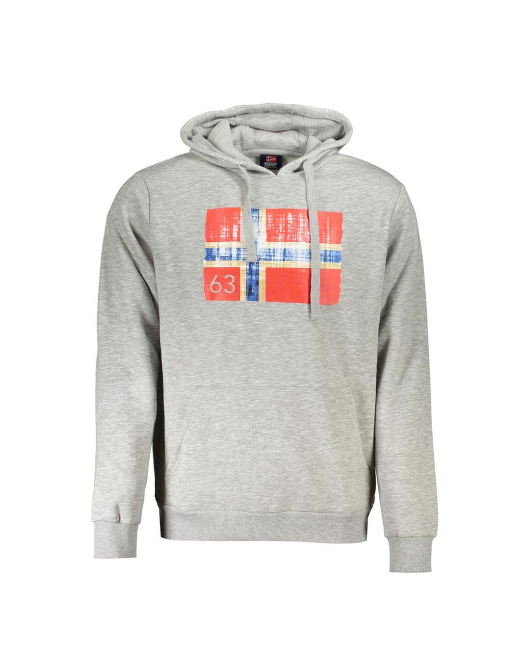 Norway 1963 Men's Gray Cotton  Sweater - XL