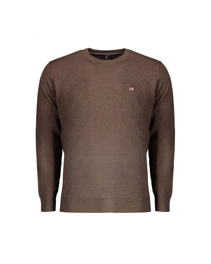 Norway 1963 Men's Brown Wool  Sweater - XL