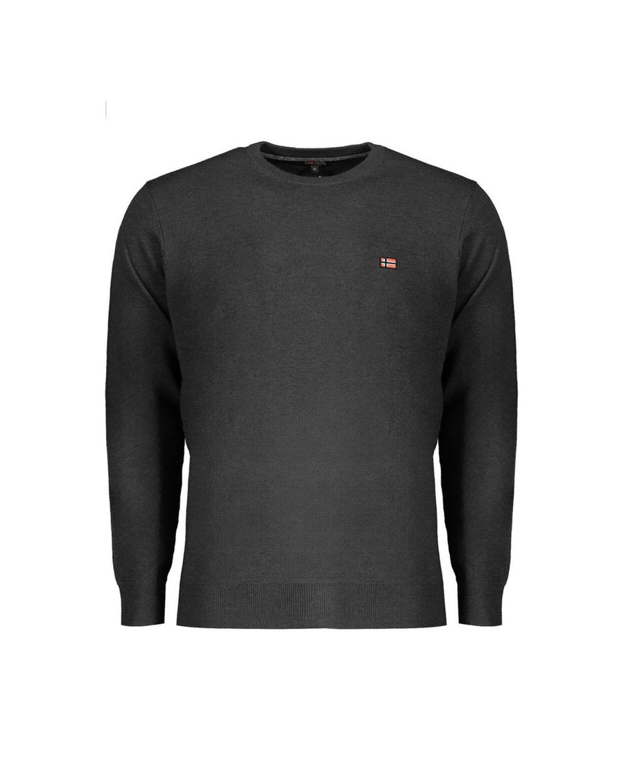 Norway 1963 Men's Black Wool  Sweater - XL