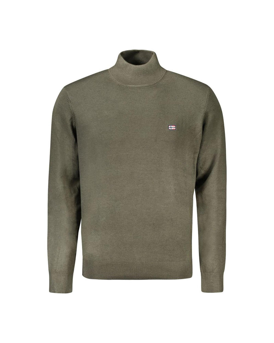 Norway 1963 Men's Green Polyester Sweater - 3XL