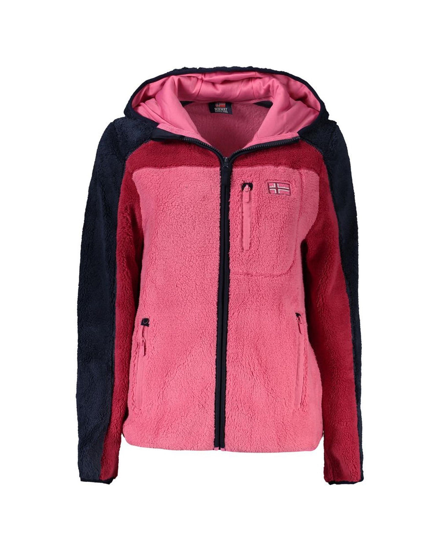 Norway 1963 Women's Pink Polyester Jackets & Coat - L