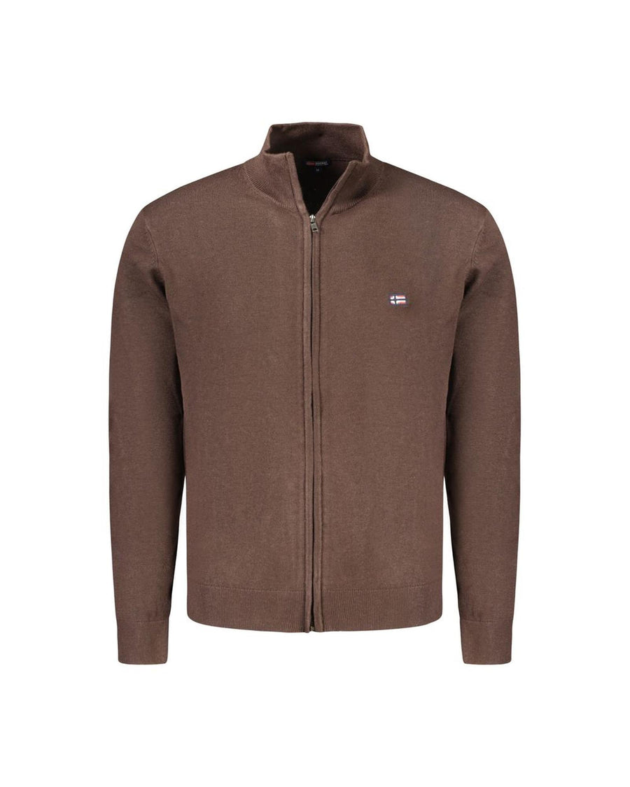 Norway 1963 Men's Brown Polyester Sweater - 2XL